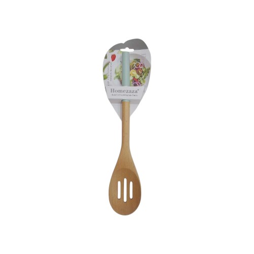 DANNYHOME WOOD SLOTTED SPOON