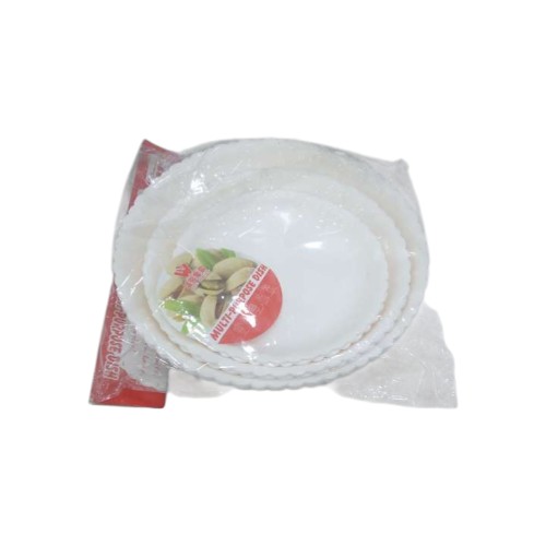 PLASTIC PLATE 6PCS 1624