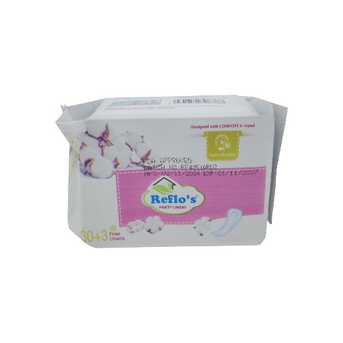 REFLOS PANTY LINERS NORMAL 30