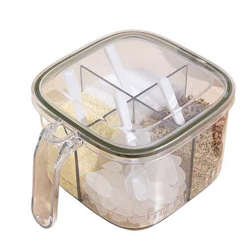 PLASTIC SEASONING JAR 4 GRID A1
