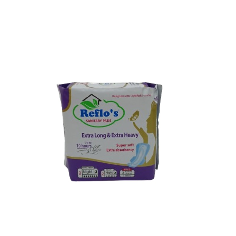 REFLO PURPLE EXTRA LONG PADS