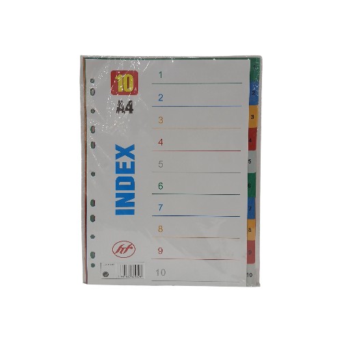 FILE SEPARATOR INDEX A4