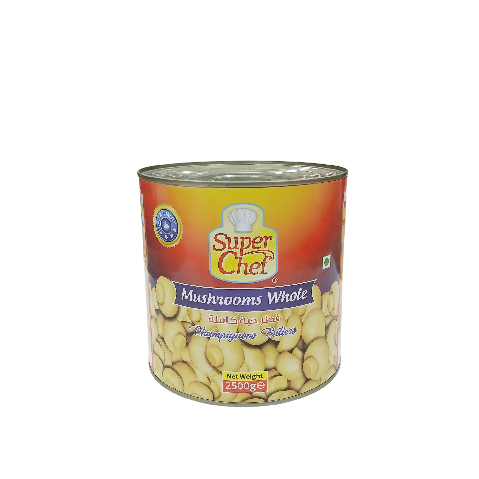 SUPERCHEF WHOLE MUSHROOM 2500GM