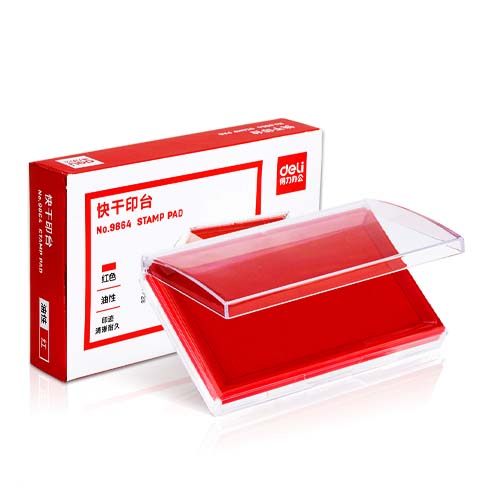 STAMP PAD RED 9866