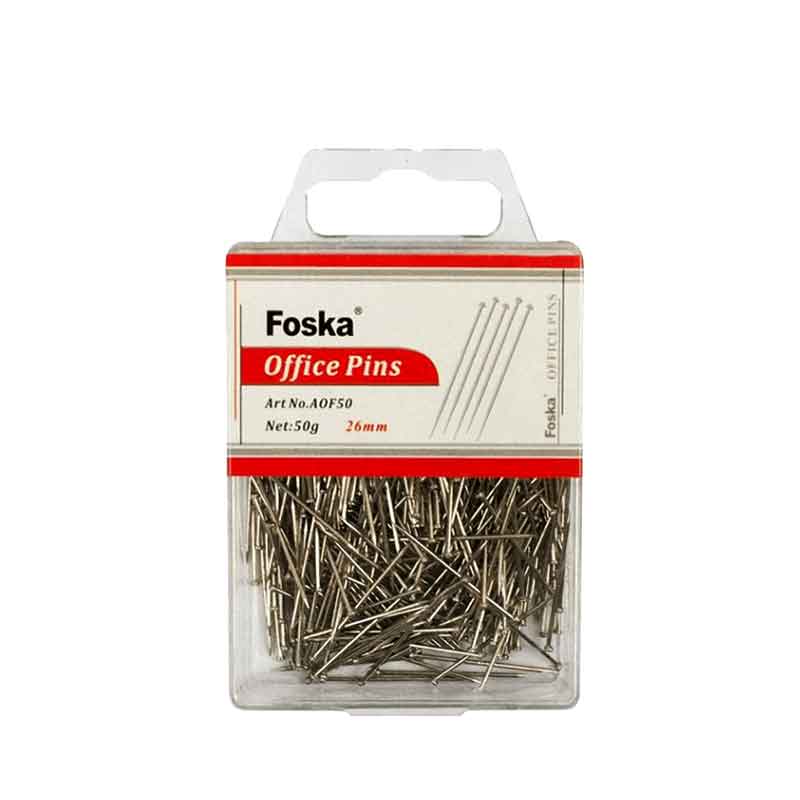 OFFICE PINS FOSKA 26MM 50G AS-1
