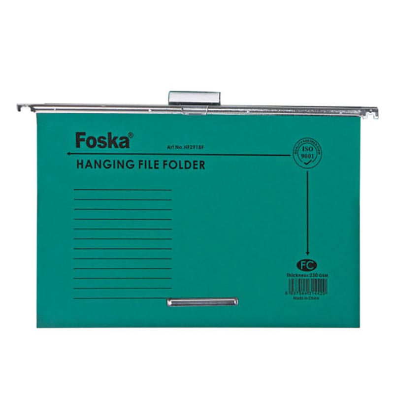 FILE HANGING FOSKA A4 ASST COL