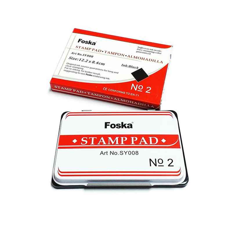 FOSKA STAMP PAD BLACK SY008-B