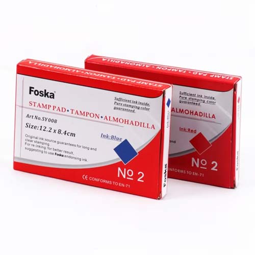 FOSKA STAMP PAD BLUE SY008
