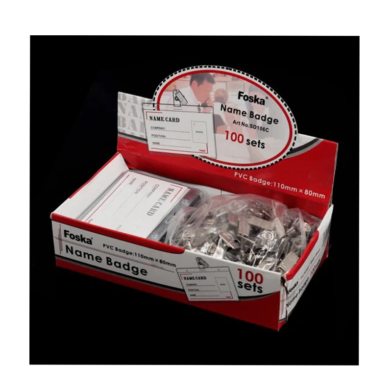 FOSKA NAME CARD HOLDER 100PCS S