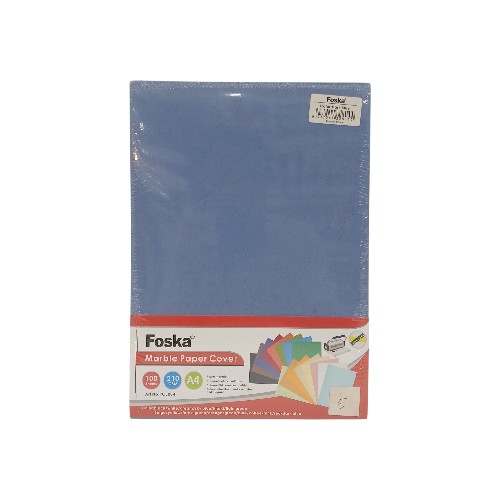FOSKA MARBLE D.BLUE PAPER COVER