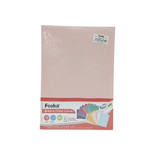 FOSKA MARBLE PINK PAPER COVER A