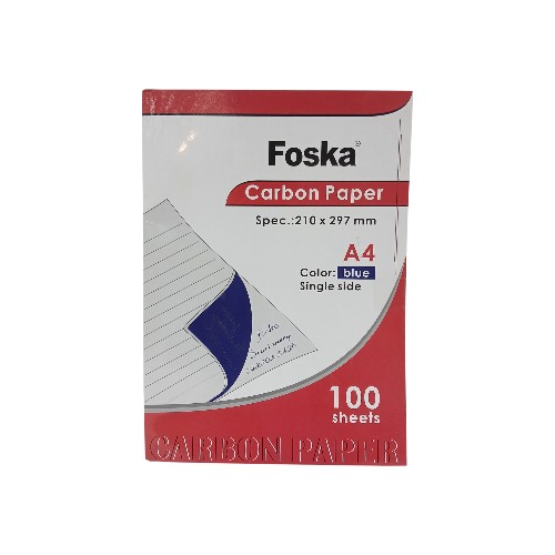 FOSKA CARBON PAPER A4 100SHEETS