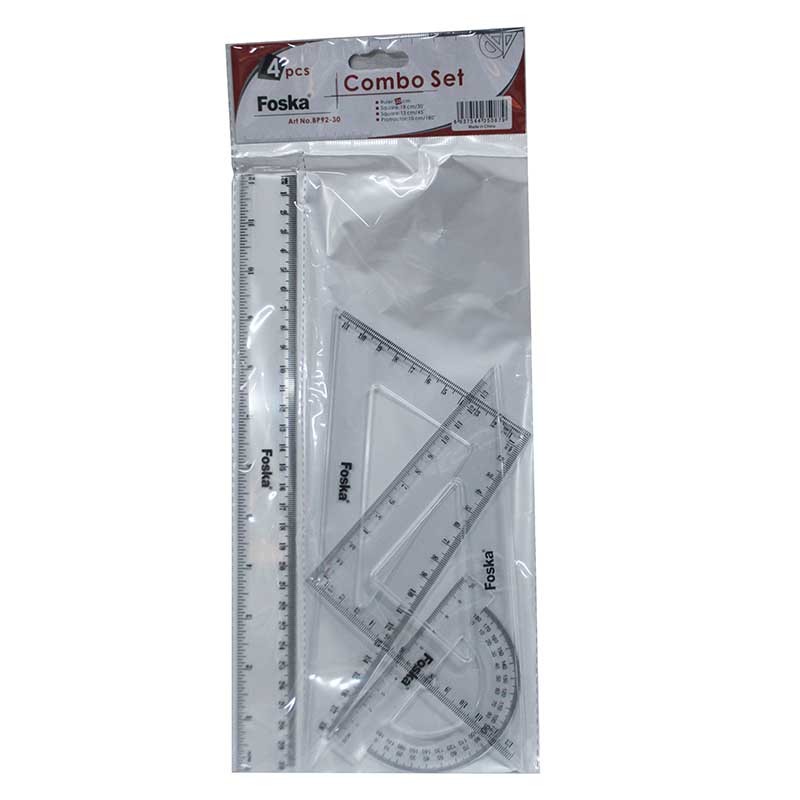 FOSKA RULER SET 4PCS BP67