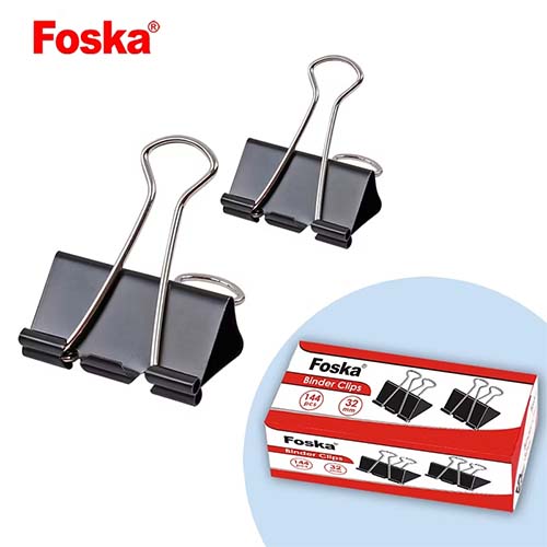 FOSKA BINDER CLIPS 25MM 48PCS 8