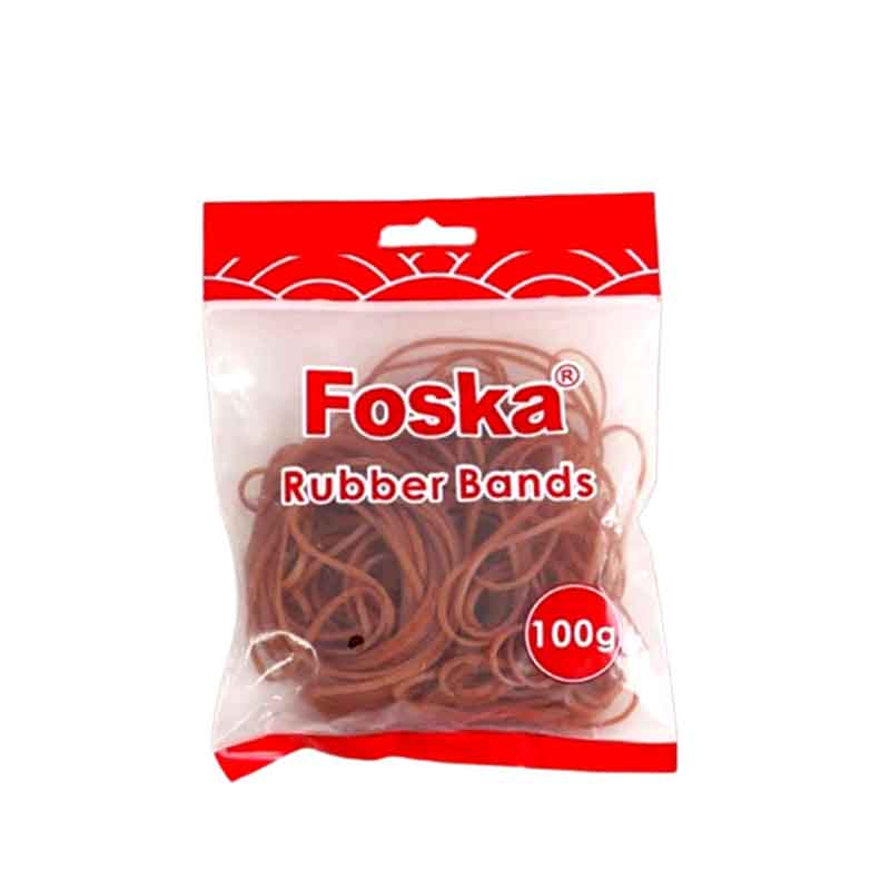 FOSKA RUBBER BANDS 100G RB100-1