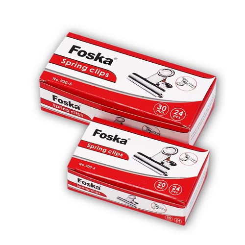 FOSKA SPRING CLIPS 50MM 12PCS 9