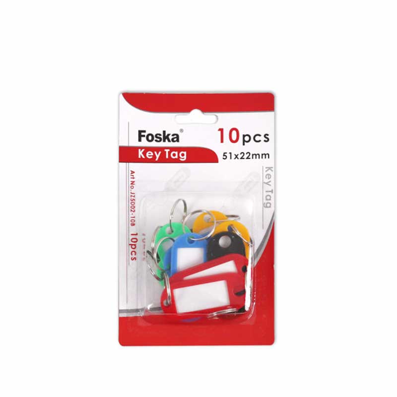 FOSKA KEY TAG HOLDER 10PCS JZ50