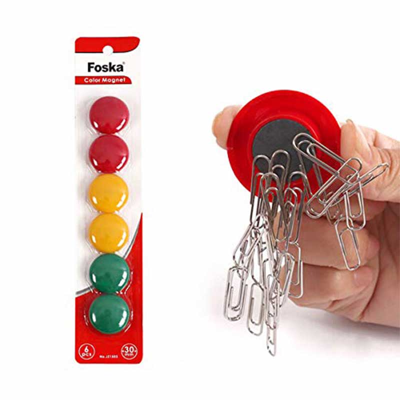 FOSKA COLOR MAGNET 10PCS 30MM J