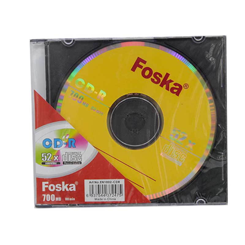 DISC FOSKA CDR 700MB EN1002-CDR