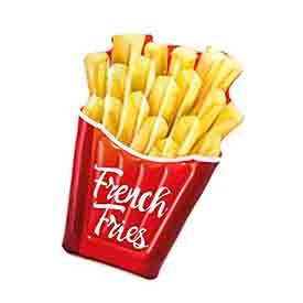 FLOATER INTEX FRENCH FRIES 5877