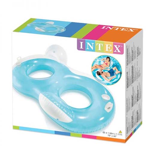 INTEX LOUNGES DOUBLE PILLOW BAC