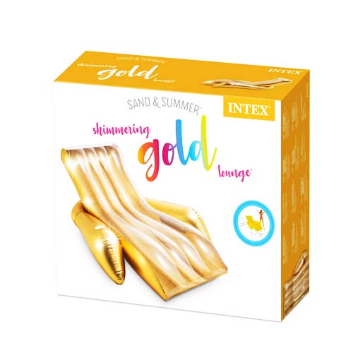 SHIMMERING INTEX GOLD LONGE 568
