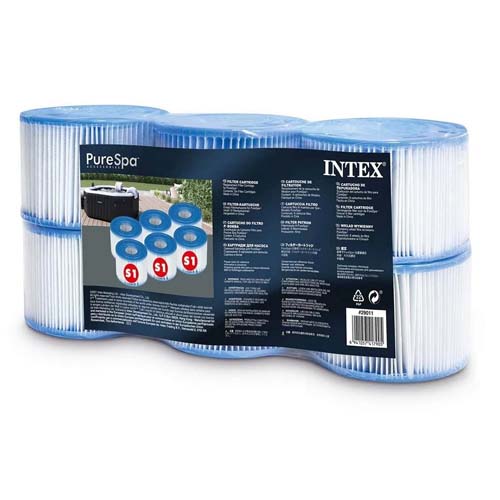 INTEX FILTER CARTRIDGE 6PCS 290