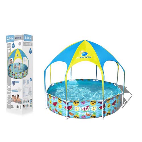 METAL FRAME POOL 244X51