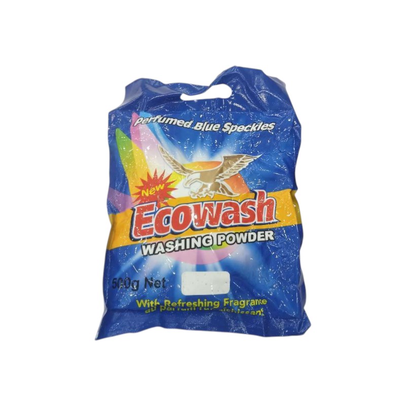 ECOWASH DETERGENT POWDER 500G
