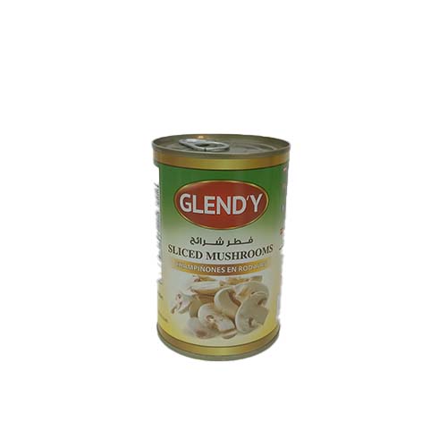 MUSHROOMS SLICED 400G GLENDY