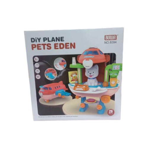 DANNYHOME DIY PLANE PET SET 26P