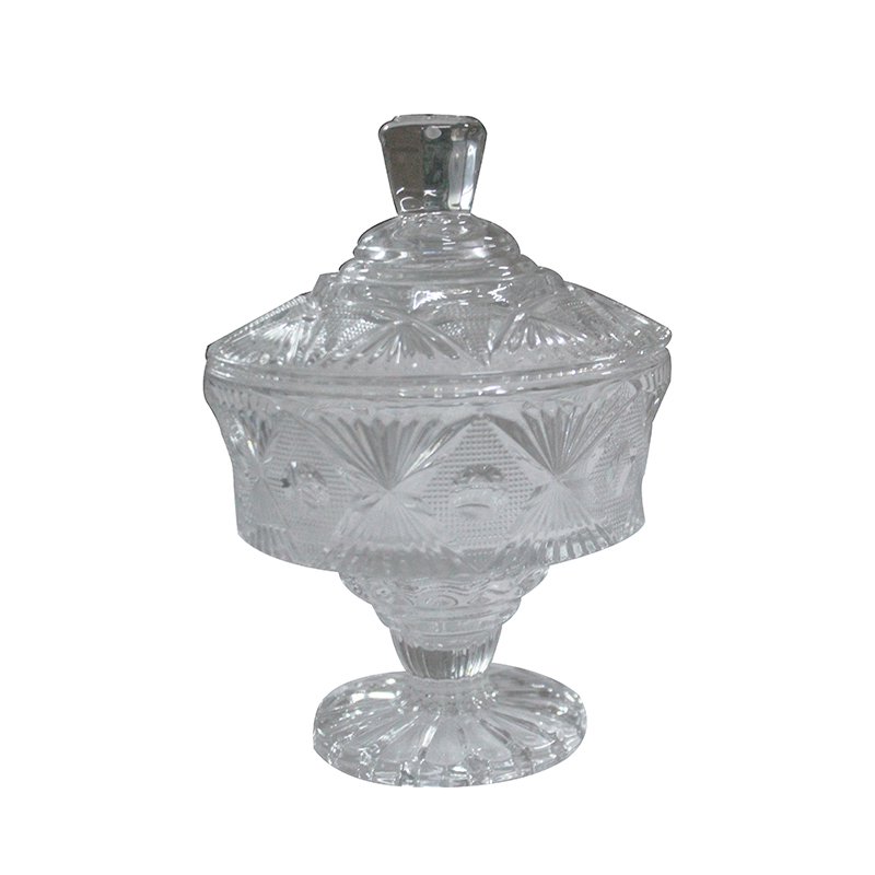 STORAGE JAR W-LID GLASS 9905A