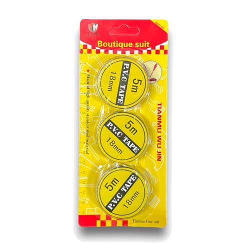 PVC TAPE SET 3PCS XX184