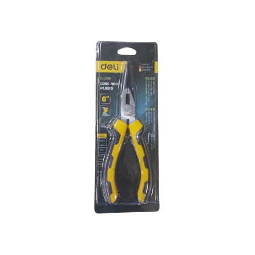 LONG NOSE PLIERS 6 INCHYW-BK DE