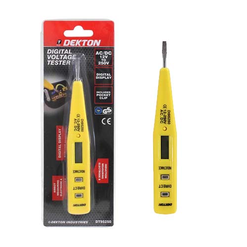 VOLTAGE TESTER 12-250V YW DELI