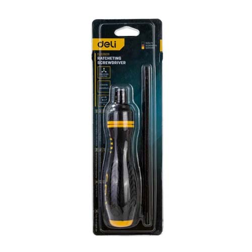 RATCHET SCREWDRIVER 6-PH2X180MM