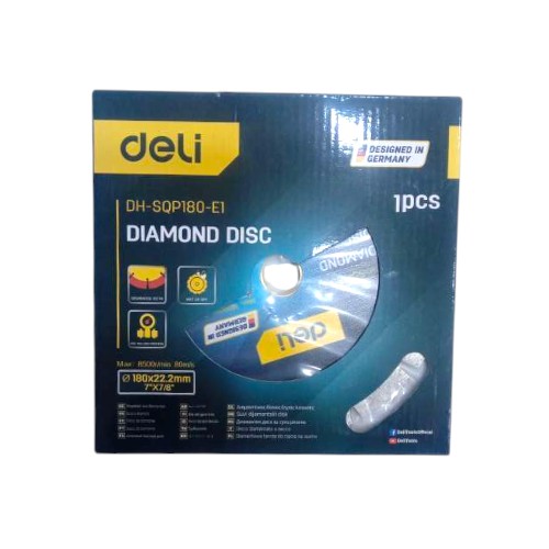 DIAMOND DISC 180X22.2MM DELI