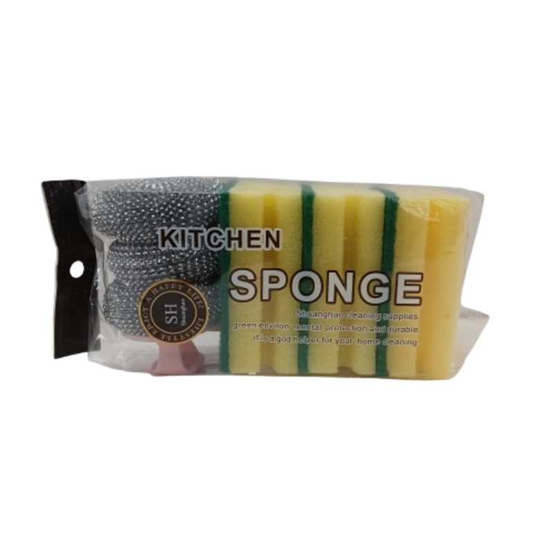 SCOURER SPONGE 6PCS SET Y142-55