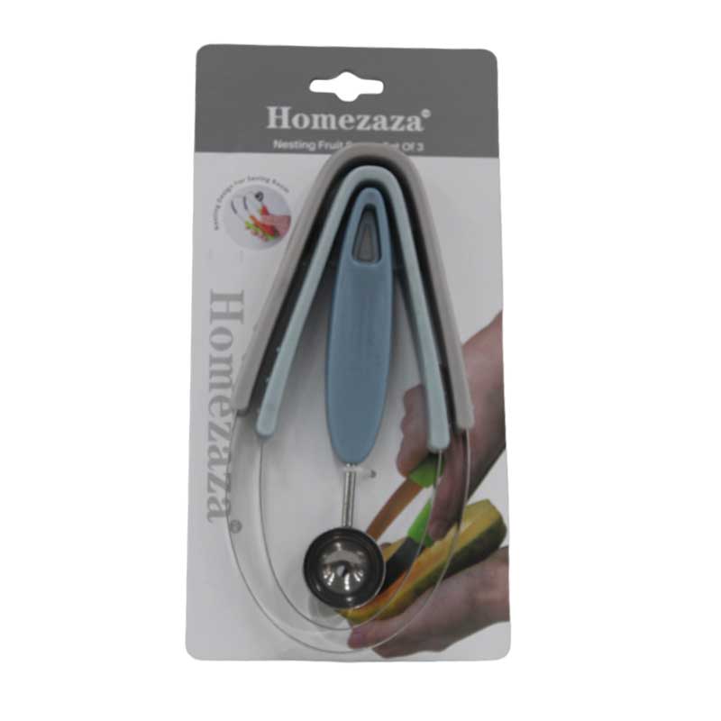 NESTING FRUIT SCOOP 3PCS SET DH