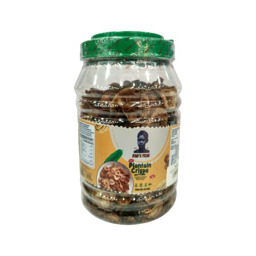 PLANTAIN CRISPS SPICE 1.1KG BIN