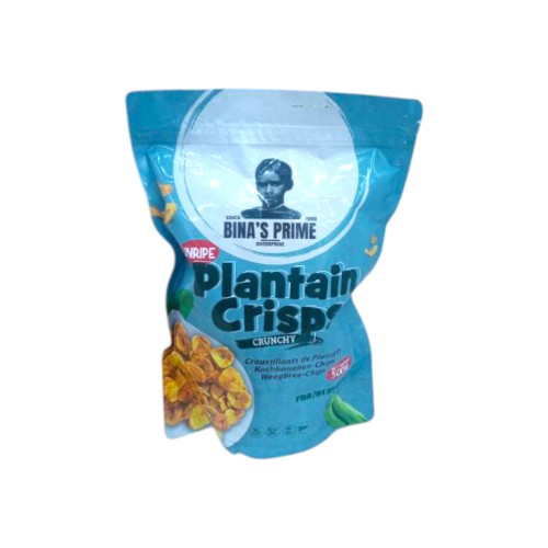 PLANTAIN CHIPS CRISPS 500G BINA
