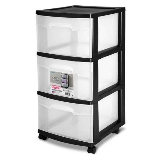 STORAGE BOX 4L RECT CURVER PLAS