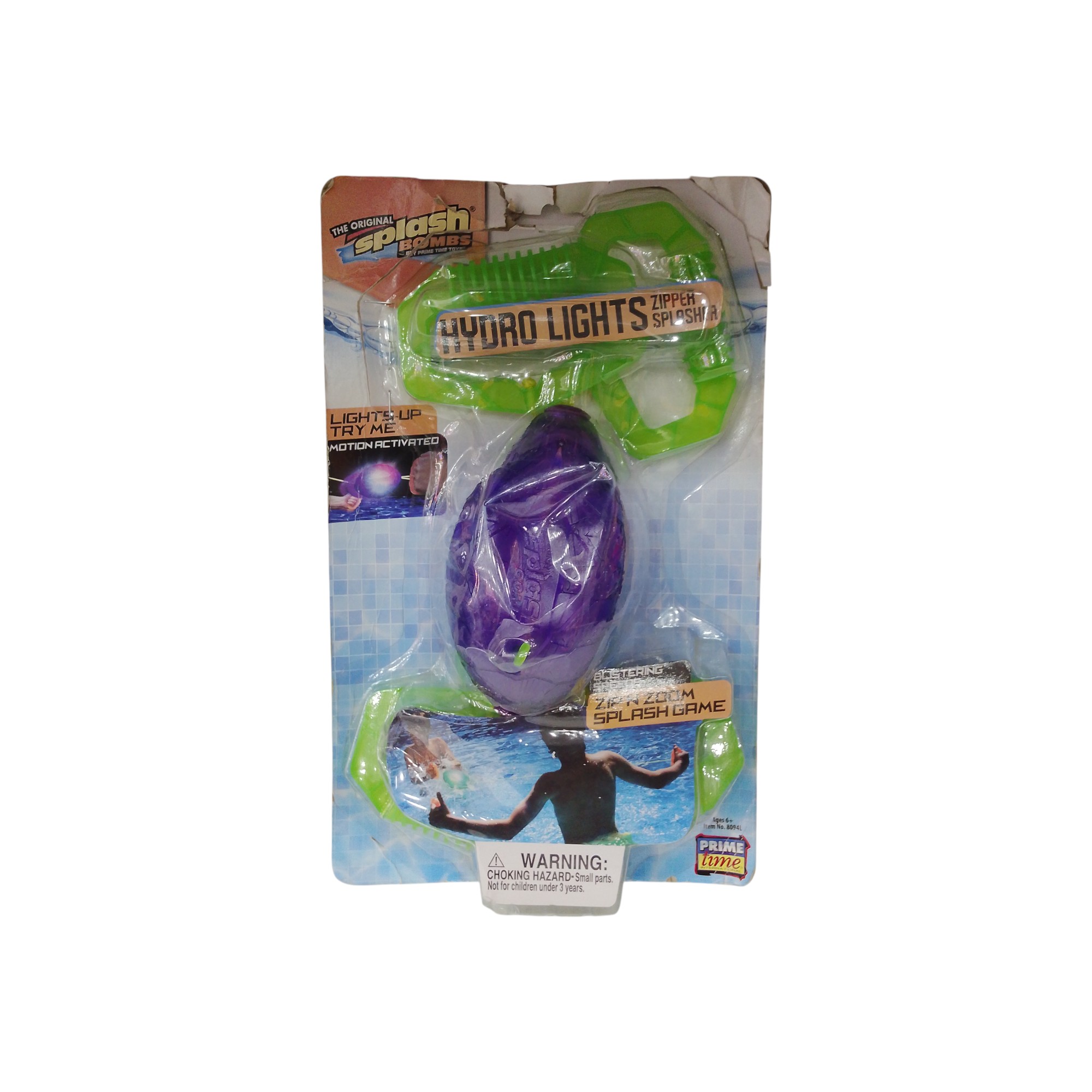 ZIPPER SPLASER PRIME TIME HYDRO