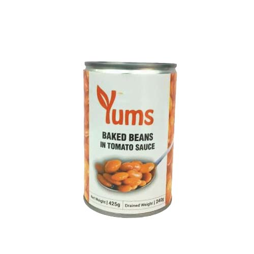 YUMS BAKED BEANS IN TOMATO SAUC