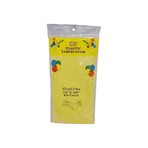 TABLE CLOTH 137X274CM PLASTIC 3