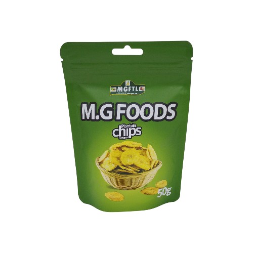 PLANTAIN CHIPS UNRIPPED 50G MGF
