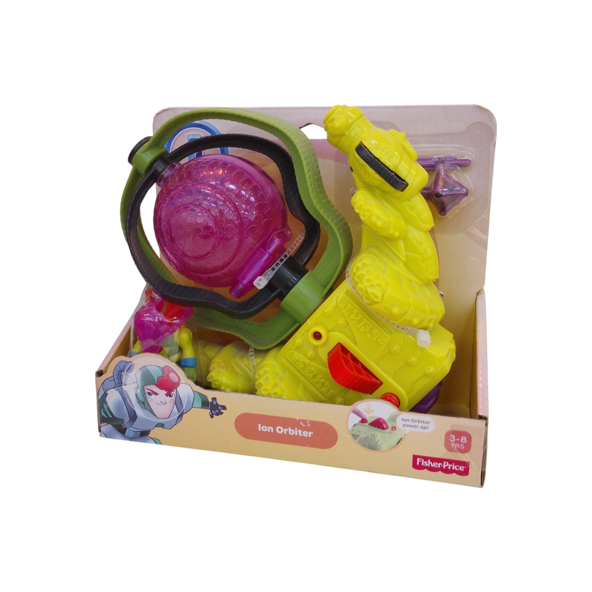 SPACE SHIP WITH FIGURE FISHER