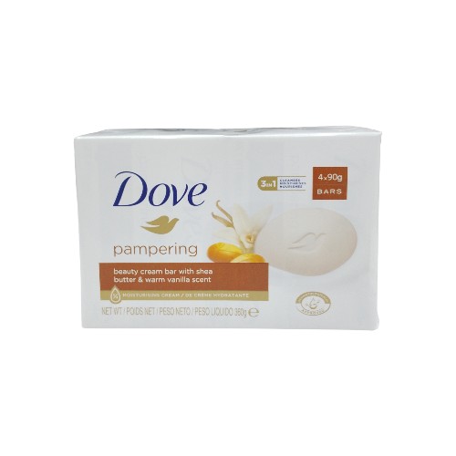 DOVE BAR SOAP SHEA BUTTER 90GX4