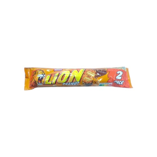 LION PEANUT 2PACK 62G