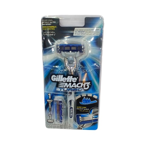 RAZOR TURBO HANDLE MACH 3 GILLE
